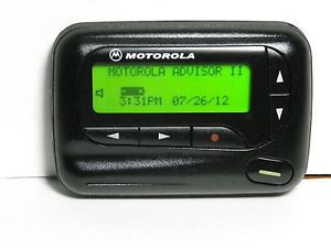 Motorola Advisor II VHF Pager W/Belt Clip  * MULTIPLE AVAILABLE*
