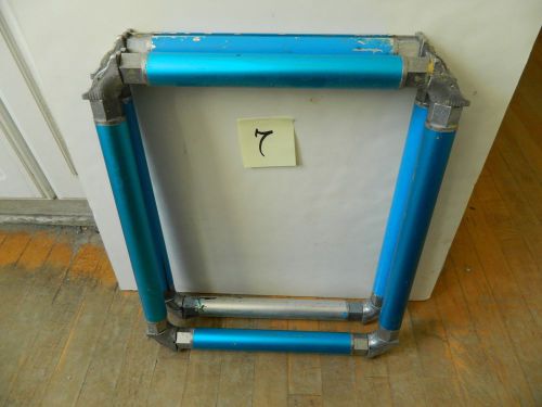 LOT #7  2-20x17 OUTER DIAMETER NEWMAN ROLLER FRAMES EXCELLENT CONDITION LOOK!