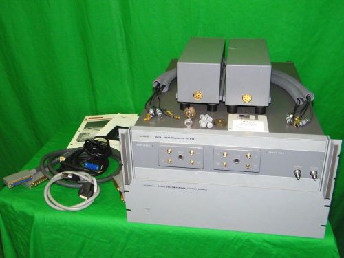 Wiltron Anritsu 3635B Millimeter Test Set w/ Two 3640B-W 75GHz to 110GHz 360ACM