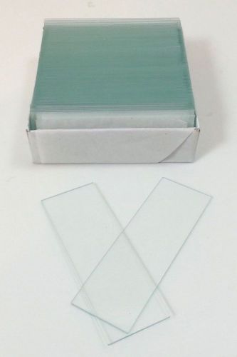 Microscope glass slides 1 x 3 inch (25 x 75 mm) case of 50 boxes of 72 pack for sale