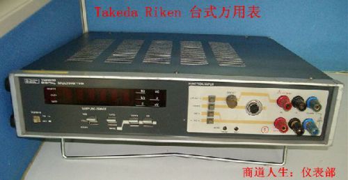 Takeda Riken TR6856 ultra-high precision desktop multimeter 0.005% error