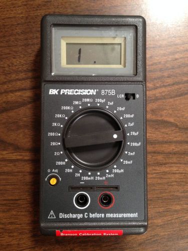 BK Precision 875B Universal LCR Meter, model 875B  with leads