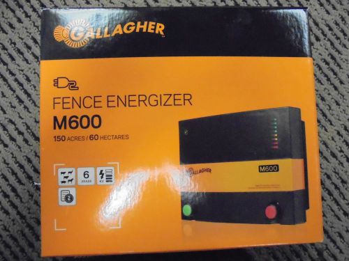 Gallagher Fence Energizer M600 - 150 acres BRAND NEW
