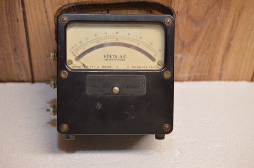 Vintage Weston Volt Meter MODEL 433