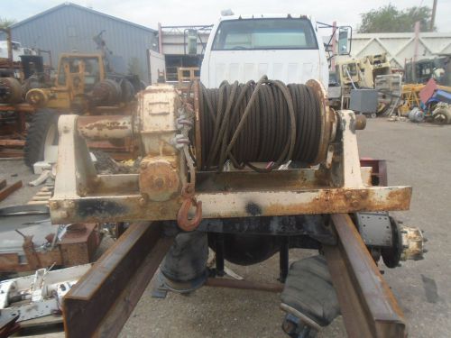Braden winch ams10-18aeb  - 30000lbs first layer capacity - excellent condition for sale