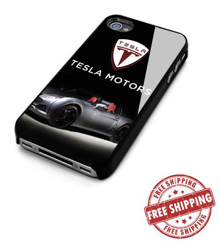 New Rare Tesla electric car Logo iPhone Case 4 4s 5 5s 5c 6 6s 7 7s Plus SE