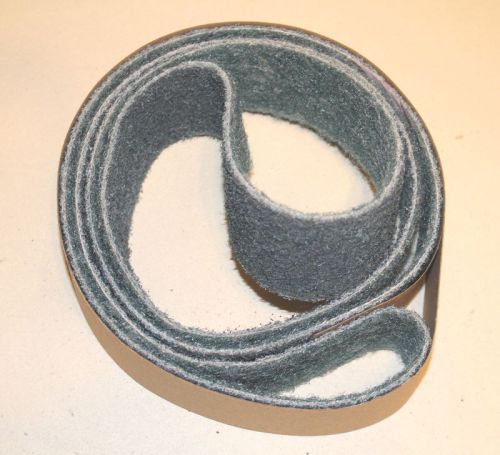 2&#034;x 72&#034; Sanding Belt Surface Conditioning- Very Fine Blue