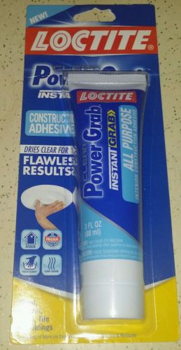 Loctite 2029846 Power Grab All Purpose Construction Adhesive, Cl