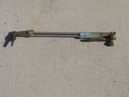 HARRIS 62-3 CUTTING TORCH WITH 0-NX TIP. USED, ACT. SHIPP.
