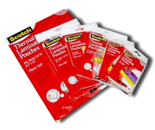 3M Laminating Pouch Kit With All varieties of Laminating Pouches Free Shipping