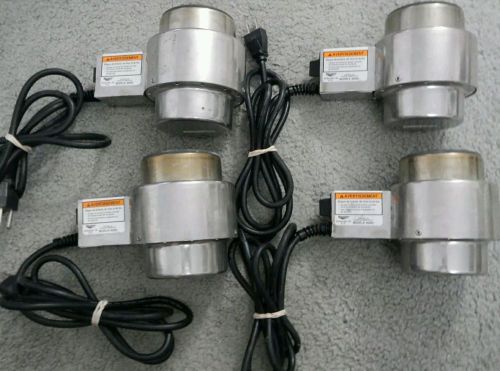 Lot Of 4 Vollrath Universal Electric Chafer Dual Heater 46060 Catering FREE SHIP