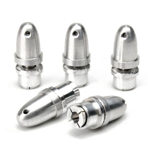 5pcs 4.0mm rc aluminum bullet propeller adapter holder fr brushless motor prop for sale