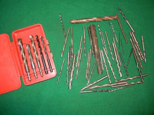 lot of mixed used drill bits