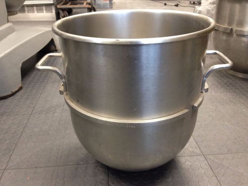 Hobart 40 qt. Stainless Steel Mixer Bowl D-40 Very Good Condition