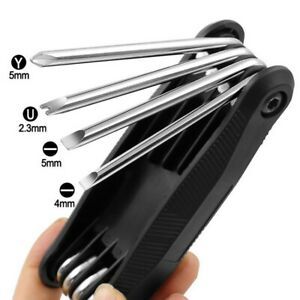 Pocket-Sized Folding Tool+Screwdrivers And Allen Wrenches Heavy Duty Power Tool