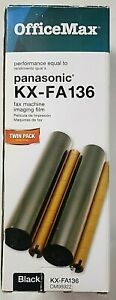 Panasonic Substitute New OfficeMax Fax Machine Imaging Film  KX-FA136 NEW