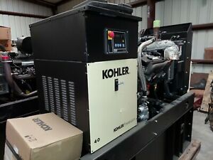 2019 New 40 KW LP GENERATOR KOHLER KG40, 240 VOLT, 0 HOURS, Single Phase KG6208