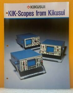 Kikusui International Corp. KIK-Scopes From Kikusui Catalog.
