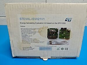 New ST Steval-ISV021V1 Energy Harvesting Power Management Evaluation Board