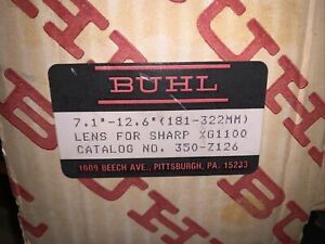 Buhl Lense For Shap Xg1100 (pn 350-Z126)