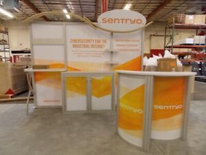 Ecosystems ECO-1044, 10x10 Trade Show Display Purchased 2019 Gently Used