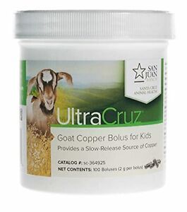 UltraCruz - sc-364925 Goat Copper Bolus for Kid Goats 100 Count x 2 Grams