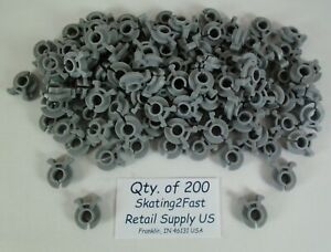 Qty. 200 Squeezable Inventory Control Clip Fits 0.312&#034; to 0.394&#034; Wire Peg hooks
