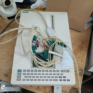 Burdick Eclipse 800 EKG Machine as pictured working w leads