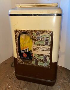 Mid Century Store Coffee Grinder Grindmaster Shube&#039;s Marblehead American Duplex