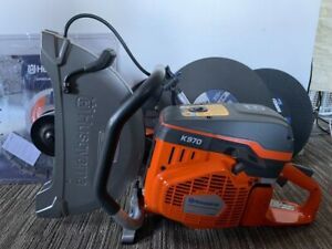 New Husqvarna k970 Power Cutter 16&#034; and set of blades