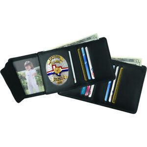 Strong Leather 79520-0182 Smith &amp; Warren S076 Badge Wallet &amp; 2.75&#034; x 4&#034; ID Card