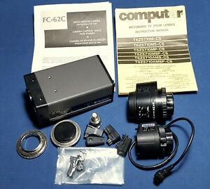 Security Camera FC-62C Computar Lenses misc Lot