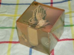 Vintage New Sealed Religious Hebrews 10:22 400 Sheets Sticky Note Memo Cube