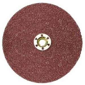 3M Cubitron II Fibre Discs 982C, Ceramic Grain, 4.5 in Dia., 36 Grit, Quick