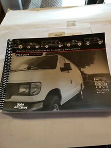 Pro Vehicle Outlines 2004 Anniversary Edition book Graphic Templates Signmaking