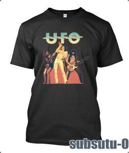 Popular New 2021 UFO English Rock Band Premium Classic Gift Gildan T-shirt S-2XL