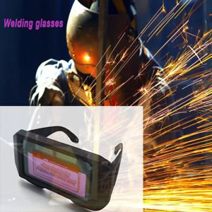 Solar Powered Auto Darkening Welding Mask Helmet Eyes Goggle Welder- Glasses