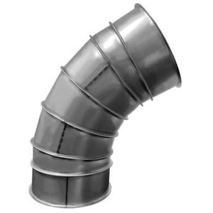 US TUBING THEGD0760.S18 Airtight Clamp &amp; Gasket System, 7&#034; Tubing HVY 60 deg