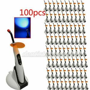 100*Dental LED Curing Light Lamp Wireless 1200mw LED B Fit SKYSEA SK-T4 USA