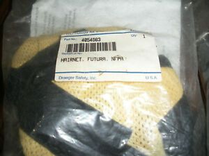 DRAGER FUTURA  PANORAMA MASK NFPA KEV HEADNET PART # 4054963