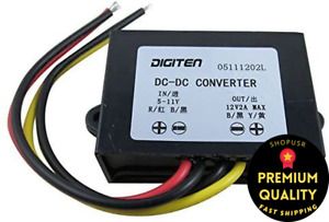 DC 6V 5-11V to 12V 2A Step up Converter Waterproof Regulator
