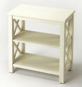 BOOKCASES - BRIARCLIFF BOOKCASE - BOOKSHELF - COTTAGE WHITE - FREE SHIPPING*