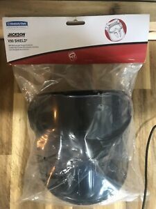 Jackson Safety V90 SHIELD Goggles Shade 5  Anti-fog 18633 Black Frame