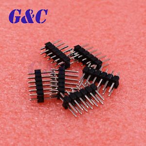 50/100PCS 2x6Pin 2.54mm Double Row Straight Male Pin Header Strip PBC Ardunio