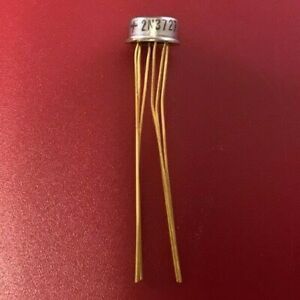 FAIRCHILD 2N3727 TRANSISTOR 2PNP, 300MA, 45V, TO-78, LONG LEADS, OLD GOLD