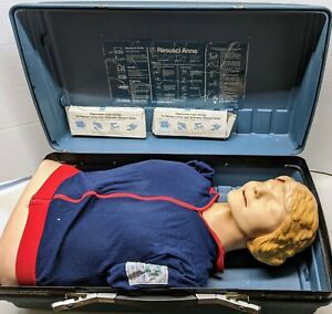 Laerdal Resusci Anne Medical Training Manikin W/ Case AS-IS Untested
