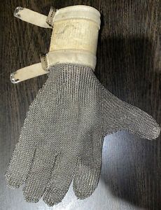 five finger chain-link butchers safety glove