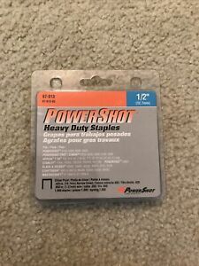 Power Shot Heavy Duty Staples 1/2&#034; #97-013, NEW