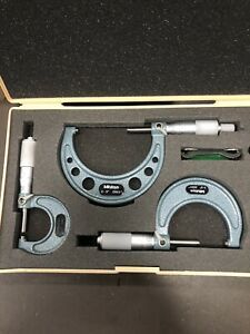 Mitutoyo 103922 Outside Micrometer Set