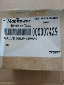 New Replacement Dump Valve For Manitowoc Ice Maker 000007429 MAN000007429